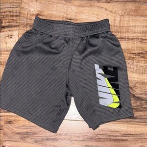 Nike Men's Athletic Shorts in Black and Neon Yellow